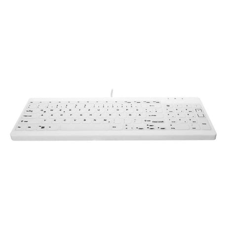 Contour Active Key QuickClean Medical Keyboard IP68 Compact W White – Tastaturer (billede 2)