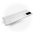 Contour Active Key QuickClean Med KB IP65 Touchpad Comp WL White – Tastaturer (billede 1)