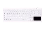 Contour Active Key QuickClean Med KB IP65 Touchpad Comp WL White – Tastaturer (billede 2)