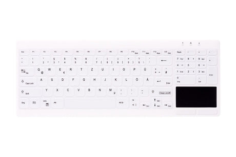 Contour Active Key QuickClean Med KB IP68 Touchpad Comp W White – Tastaturer (billede 1)
