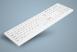 Contour Active Key ClassicClean Med KB Rem Cov Full-Size W White – Tastaturer (billede 2)