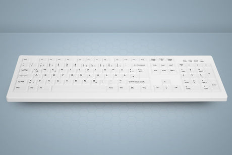 Contour Active Key ClassicClean Med KB Rem Cov Full-Size W White – Tastaturer (billede 3)