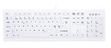 Contour Active Key ClassicClean Med Keyboard IP68 Full-Size W White – Tastaturer (billede 1)