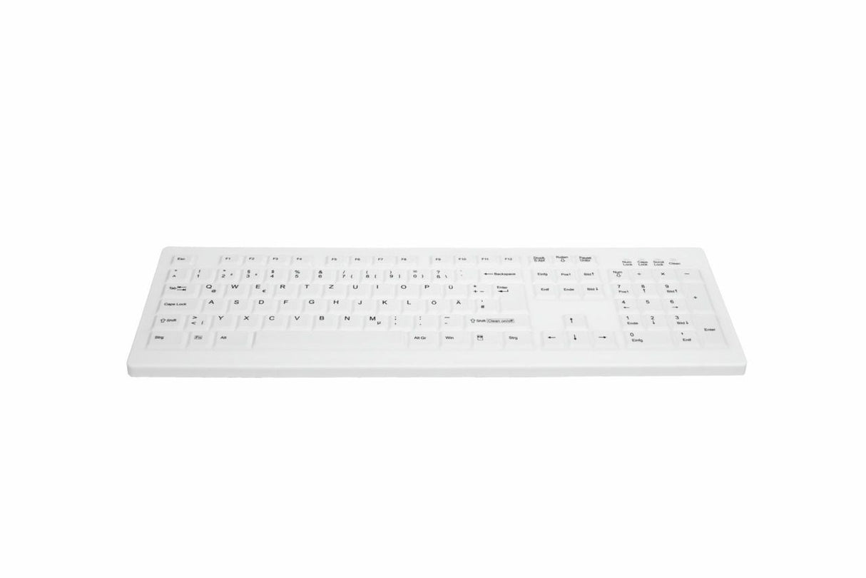 Contour Active Key ClassicClean Med Keyboard IP68 Full-Size W White – Tastaturer (billede 2)