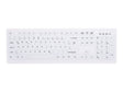 Contour Active Key ClassicClean Silicone Cov Full-Size White – Tastaturer