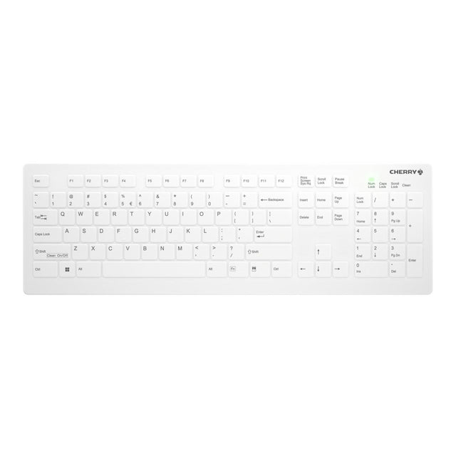 Contour Active Key QuickClean Med Keyboard IP68 Full-Size WL White – Tastaturer (billede 1)