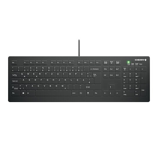 Contour ACTIVE KEY Flat Profile Hygiene Keyboard USB Black Nordic – Tastaturer (billede 1)