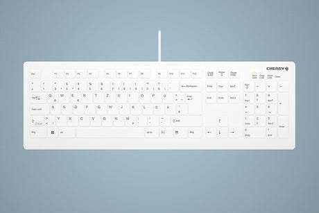 Contour Active Key QuickClean Med KB Rem Cov Full-Size W White – Tastaturer (billede 1)
