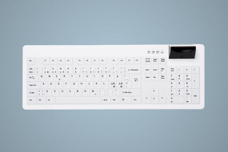 Contour Active Key Med Keyboard SmartCard Full-Size W Black & White – Tastaturer (billede 1)