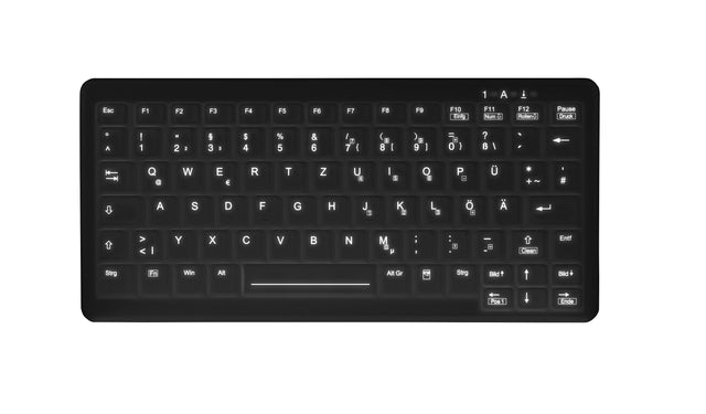 Contour Active Key ClassicClean Med KB Rem Cov Backlit Mini W Black – Tastaturer