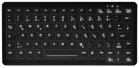 Contour ACTIVE KEY Backlit Mini Notebook Style Keyboard Black Nordic – Tastaturer