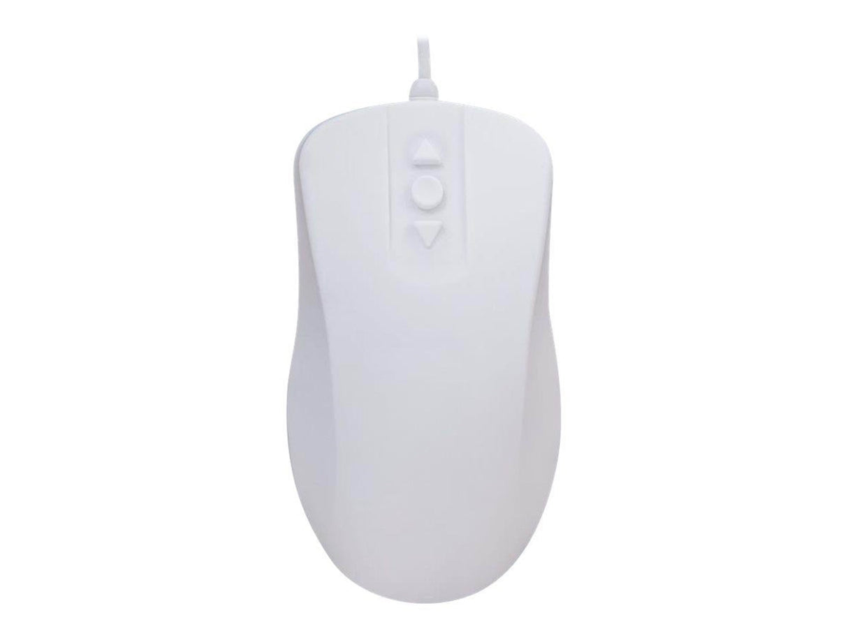 Contour Active Key ClassicClean Medical Mouse IP68 5-Button W White – Ergonomiske mus
