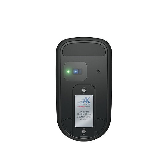 Contour Active Key QuickClean Medical Mouse IP68 5-Button WL Black – Ergonomiske mus (billede 2)