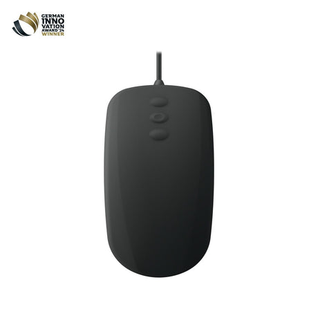 Contour Active Key QuickClean Medical Mouse IP68 5-Button W Black – Ergonomiske mus (billede 1)