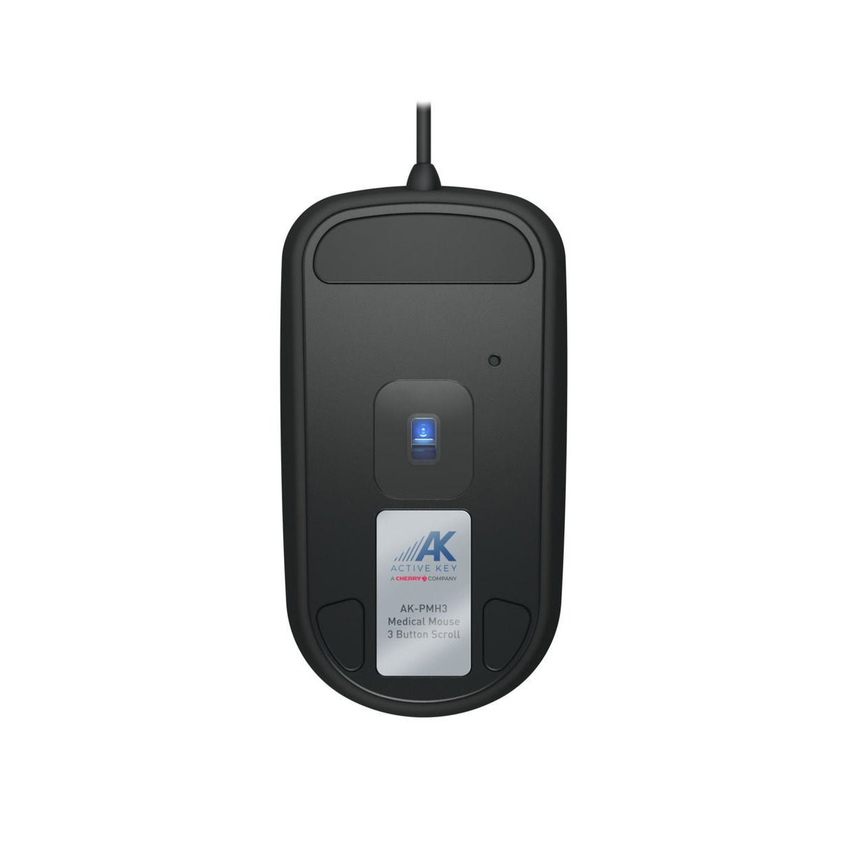 Contour Active Key QuickClean Medical Mouse IP68 5-Button W Black – Ergonomiske mus (billede 5)
