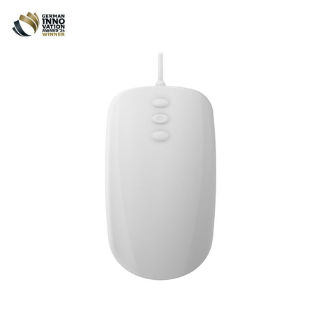Contour Active Key QuickClean Medical Mouse IP68 5-Button W White – Ergonomiske mus (billede 1)