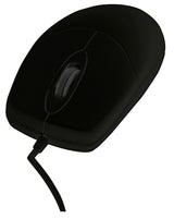 Contour Active Key Washable Mouse IP68 Scroll Wheel W Black – Ergonomiske mus (billede 2)