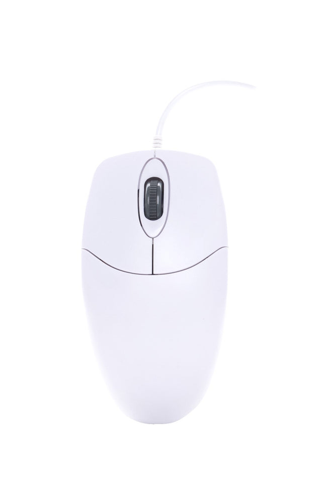 Contour Active Key Washable Mouse IP68 Scroll Wheel W White – Ergonomiske mus