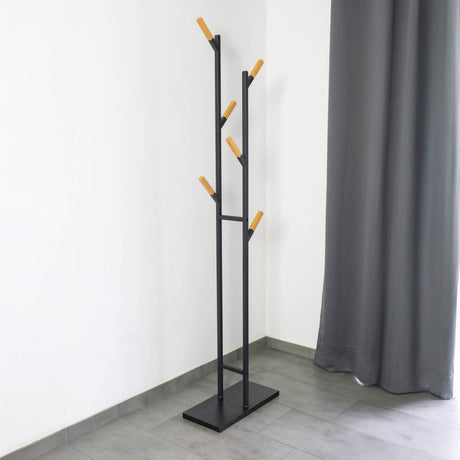 Naga A/S Stumtjener, MAULrima, sort/bambus – Garderobeskabe (billede 7)