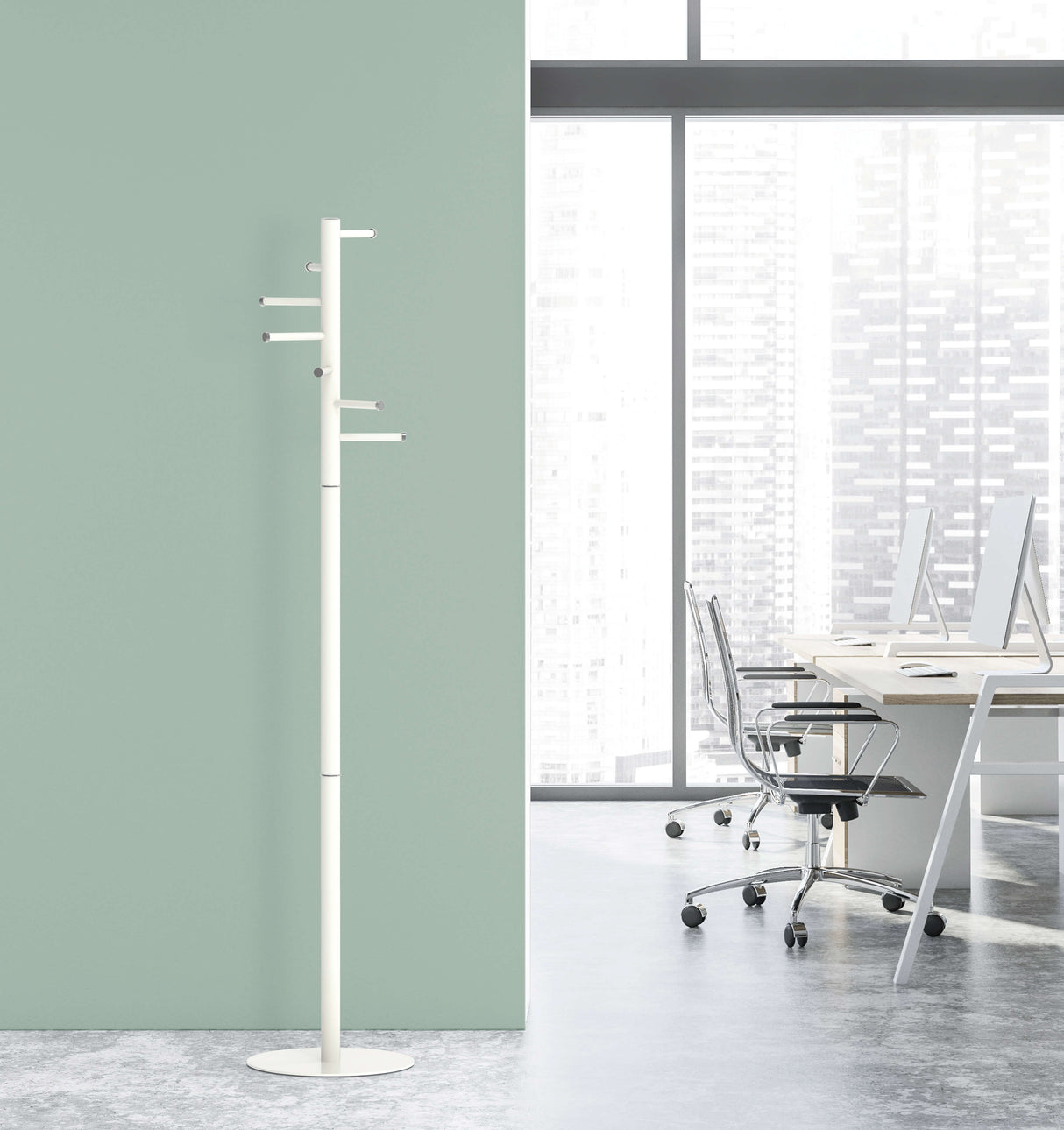 MAUL Stumtjener, hvid – image 2