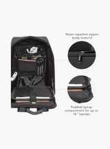 Dbramante1928 16'' Christiansborg Recycled Backpack, Charcoal – Computerrygsække (billede 2)