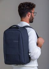 Dbramante1928 16'' Christiansborg Recycled Backpack, Dark Blue – Computerrygsække (billede 4)