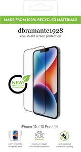 eco-shield - iPhone 17e/16e/14/13/13 Pro - Black Edge
