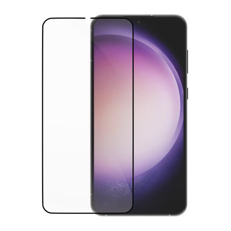 Dbramante1928 eco-shield - Galaxy S23, Black edge – Skærmbeskyttelse - Samsung smartphones (billede 4)