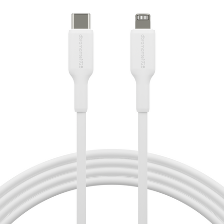 Dbramante1928 Re-charge - Bulk - Cable 2m - USB-C to Lightning - W – Ladekabler BULK (billede 2)
