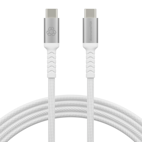 Dbramante1928 DBRAMANTE IT - Cable - BRD - 2m USB-C/USB-C 240W - White – USB-C cables & adapters