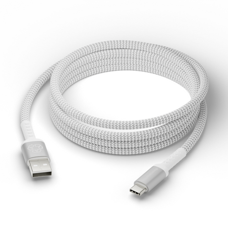 Dbramante1928 Re-charge - BRD Cable - USB-A to USB-C, White (2.5m) – USB-C kabler