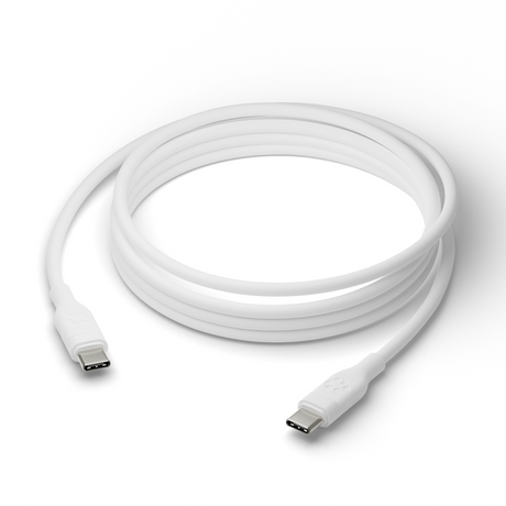 Dbramante1928 Re-charge - Cable - USB-C to USB-C - TPE, White (2.5m) – USB-C kabler