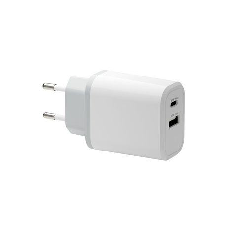 Dbramante1928 Bulk EU WallC USB-C 30W+USB-A 18W -W – Ladere BULK (billede 1)