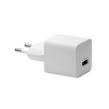 Dbramante1928 Re-charge - Wall Charger GaN - USB-A 18W EU, White – Ladere u/kabel - GaN