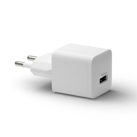 Dbramante1928 Re-charge - Wall Charger GaN - USB-C 20W EU, White – Ladere u/kabel - GaN