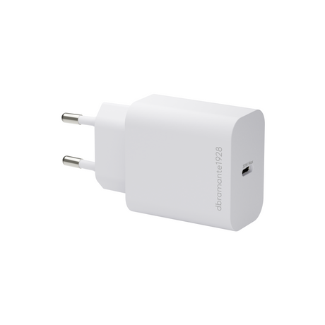 Dbramante1928 Bulk - EU Wall Charger - USB-C 30W - WHT – Ladere BULK (billede 1)