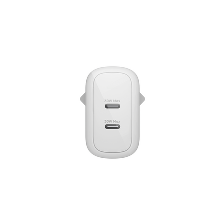 Dbramante1928 Re-charge Pro - EU Wall Charger - 2x USB-C 30W - W – Ladere u/kabel - GaN (billede 3)