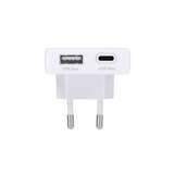 Dbramante1928 Pro - EU Slim Charger - USB-C 45W+USB-A 18W - W (billede 2)