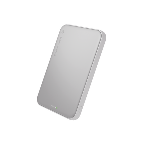 Dbramante1928 DBRAMANTE re-charge - Power Bank 5K WL Slim Qi2 25w - White (billede 1)