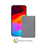 re-charge - Power Bank 5K Wireless v2 - Grey