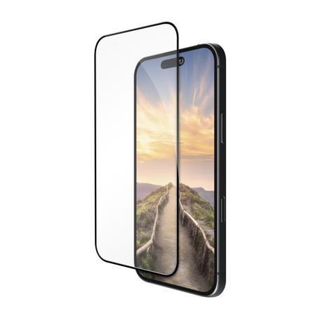 Dbramante1928 Bulk - eco-shield - iPhone 17 - Black Edge – Skærmbeskyttelse til smartphones