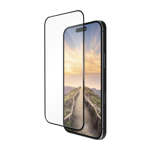 Dbramante1928 Bulk - eco-shield - iPhone 17 - Black Edge – Skærmbeskyttelse til smartphones