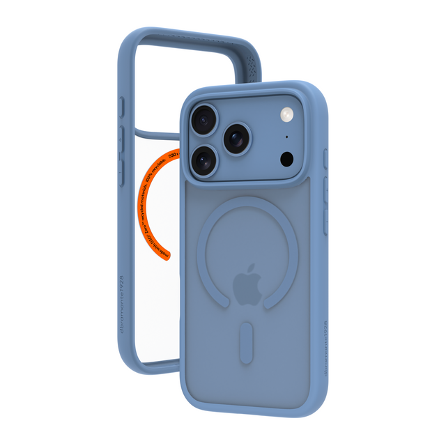 Dbramante1928 Grenen Ultra D3O MS - iPhone 18 Pro/17 Pro - Blue (billede 1)
