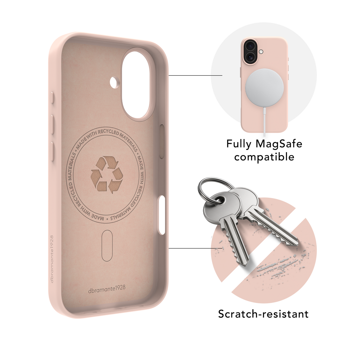 Dbramante1928 Roskilde MS ICON - iPhone 17 - Pink Sand (billede 2)
