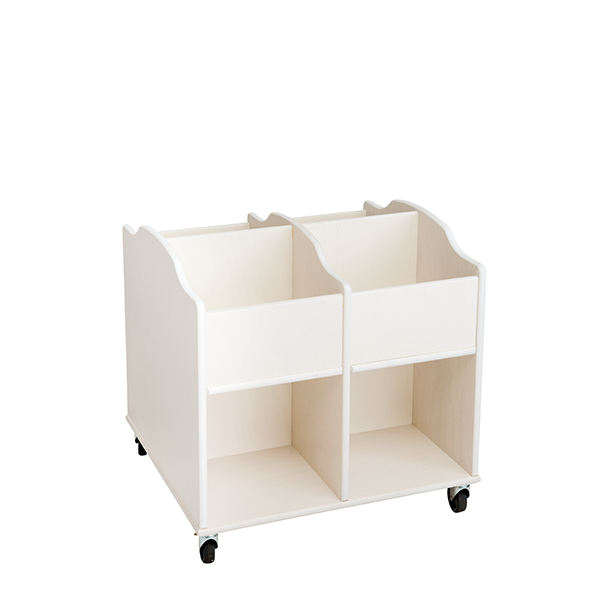 Bog- og materialevogn Didrik, dobbeltsidet – image 1