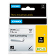 Dymo Tape Rhino 24mmx5,5m Self-laminat bl/whi – Labeltape (billede 1)
