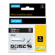 Dymo Tape Rhino 12mmx5,5m vinyl White/Black – Labeltape (billede 1)
