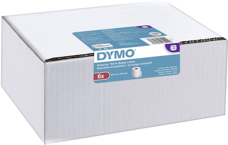 Dymo Label Ship/naming 54x101 perm white w total 1.320 pcs – Etiketter (billede 2)