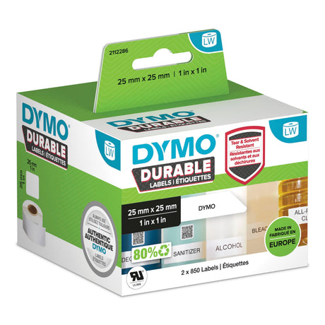 Dymo LabelWriter Durable square multi-purpose 25mm x 25mm – Etiketter (billede 1)