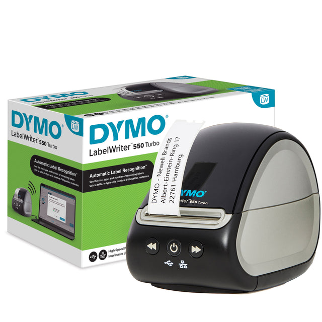 DYMO LabelWriter 550 Turbo – Etiketprintere (billede 1)